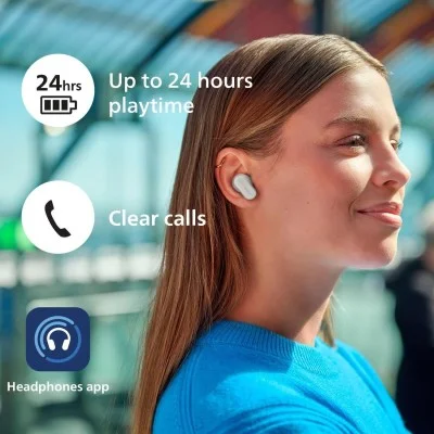 True Wireless Headphones 3000 Series Philips - White